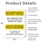 Signmission We Prosecute Shoplifters Bilingual OSHA Security Notice Sign, Plastic, 10in W x 14in L, 2PK OS-2PACK-SN-P-1014-L-11680 - alternate 4